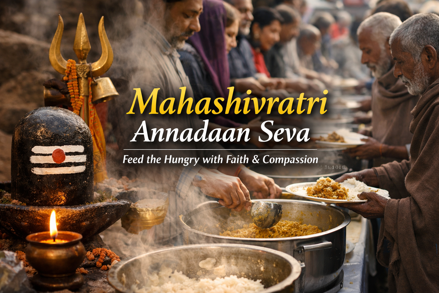 Mahashivratri Annadaan Seva — Feed the Hungry with Faith & Compassion