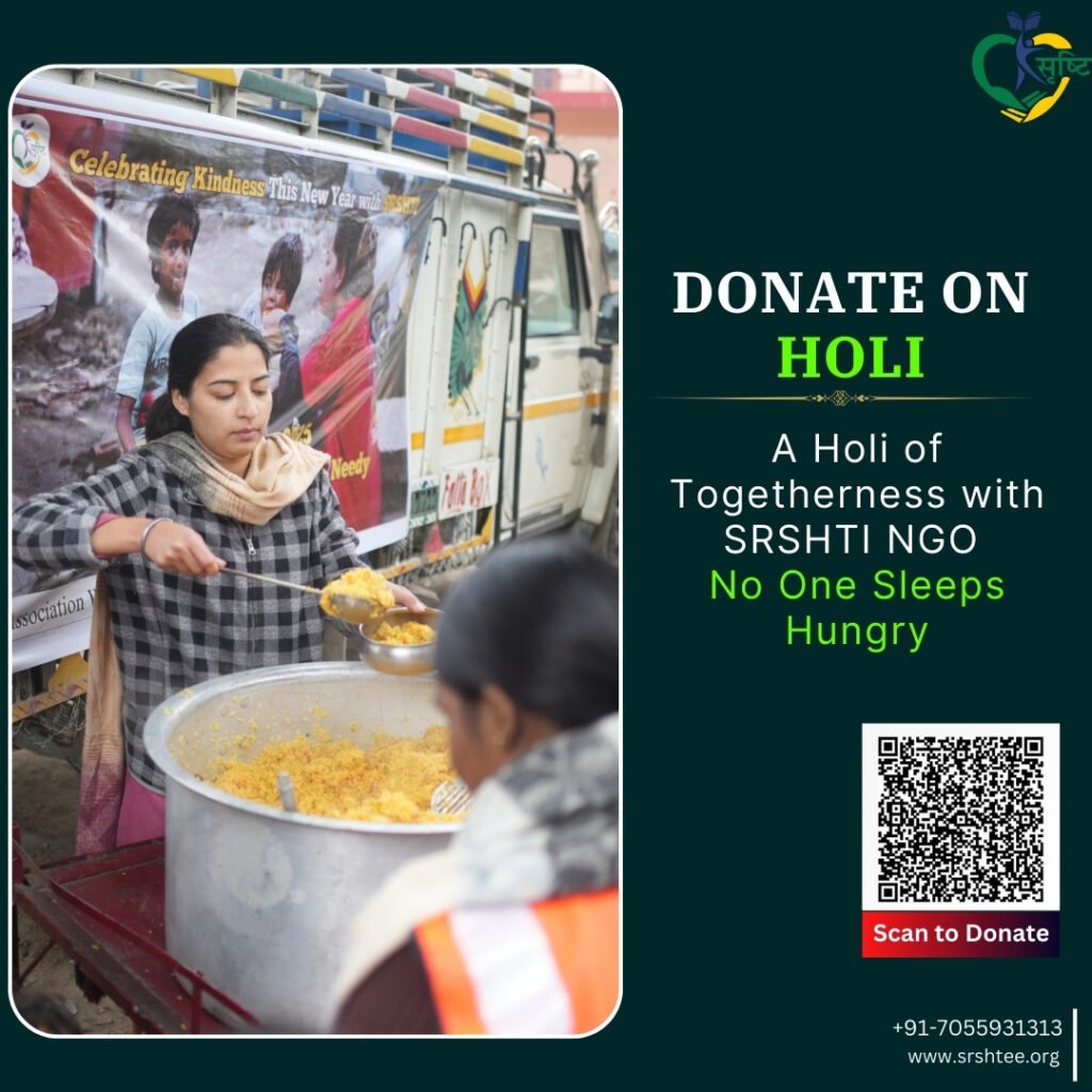 Donate Food on Holi
